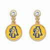 North Carolina A&T Aggies - Gold Lydia Earrings