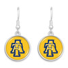 North Carolina A&T Aggies Earrings-  Leah