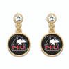 Northern Illinois Huskies - Gold Lydia Earrings