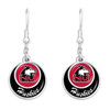 Northern Illinois Huskies Earrings-  Stacked Disk