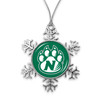 Northwest Missouri State Bearcats Christmas Ornament- Snowflake