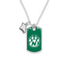 Northwest Missouri State Bearcats Car Charm- Rear View Mirror Dog Tag with State Charm