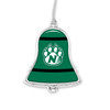 Northwest Missouri State Bearcats Christmas Ornament- Bell with Team Logo Stripes