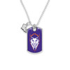 Northwestern State Demons Car Charm- Rear View Mirror Dog Tag with State Charm