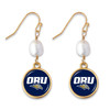 Oral Roberts Golden Eagles Earrings - Diana