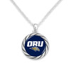 Oral Roberts Golden Eagles Necklace- Twisted Rope