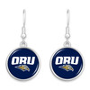 Oral Roberts Golden Eagles Earrings-  Leah