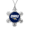 Oral Roberts Golden Eagles Christmas Ornament- Snowflake