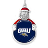 Oral Roberts Golden Eagles Christmas Ornament- Santa with Team Logo