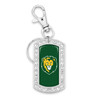 Southeastern Louisiana Lions Key Chain- Crystal Dogtag