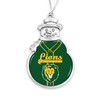 Southeastern Louisiana Lions Christmas Ornament- Snowman with Baseball Jersey