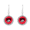 Southern Utah Thunderbirds  Earrings- Twisted Rope