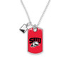 Southern Utah Thunderbirds Car Charm- Rear View Mirror Dog Tag with State Charm