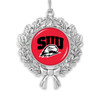 Southern Utah Thunderbirds Christmas Ornament- Wreath with Team Logo