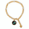 Tulane Green Wave - Gold Lydia Bracelet