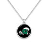 Tulane Green Wave Necklace- Leah