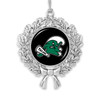 Tulane Green Wave Christmas Ornament- Wreath with Team Logo