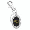 Tyler Apaches Key Chain- Oval Crystal