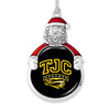 Tyler Apaches Christmas Ornament- Santa with Team Logo