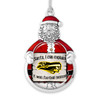 Tyler Apaches Christmas Ornament- Santa I Can Explain