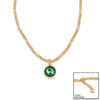 Utah Valley Wolverines - Gold Lydia Necklace