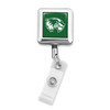 Utah Valley Wolverines Badge Reel Alligator Clip- Square