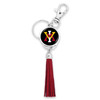 Virginia Military Keydets Key Chain- Tassel