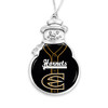 Emporia State Hornets Christmas Ornament- Snowman with Baseball Jersey