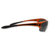 Hendrix Warriors Sports Rimless College Sunglasses (Orange)