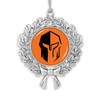 Hendrix Warriors Christmas Ornament- Wreath with Team Logo