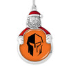 Hendrix Warriors Christmas Ornament- Santa with Team Logo