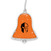 Hendrix Warriors Christmas Ornament- Bell with Team Logo and Stars