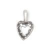 Charming Choices Charm - Frilly Heart