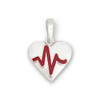 Charming Choices Charm - EKG Heart