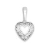 Charming Choices Charm - Open Frilly Heart