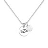 Arkansas Razorbacks Baseball Stamped Disk Necklace