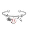 Florida Gators Baseball Triple Charm Bracelet