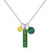 Arkansas Tech Wonder Boys & Golden Suns Softball Domed Trifecta Necklace