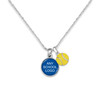 *Choose Your School* Softball Domed Disk Necklace