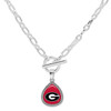 Georgia Bulldogs Willow Necklace