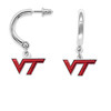 Virginia Tech Hokies Tilly Curved Earrings