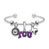 Texas Christian Horned Frogs Bracelet- Home Sweet School