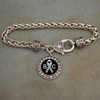 Awareness Jewelry- Brain Cancer Awareness Braided Clasp Bracelet