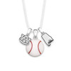 Auburn Tigers Team Traditions Baseball Necklace