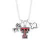 Texas Tech Red Raiders Team Traditions Cheer Accent Necklace