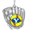 BYU Cougars Softball Glove Ornament