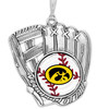 Iowa Hawkeyes Baseball Glove Ornament