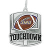 James Madison Dukes Touchdown Ornament