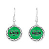 Marshall Thundering Herd Twisted Rope Earrings