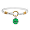 Marshall Thundering Herd Isabel Two Tone Rope Bracelet